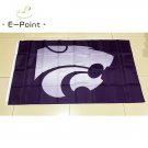 NCAA Kansas State Wildcats polyester Flag 3ft*5ft (150cm*90cm) Flag Banner NCAA Kansas State Wildcats polyester Flag 3ft*5ft (150cm*90cm) Flag Banner
