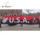 Custom made FURACAO USA flag 150cm*600cm (5ft*20ft) Size Polyester flag banner