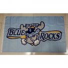 MiLB Wilmington Blue Rocks Flag 3*5ft (90cm*150cm) Polyester