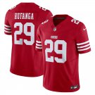 Men’s San Francisco 49ers #29 Talanoa Hufanga Red 2023 Stitched Football Jersey
