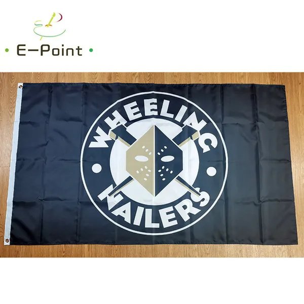 ECHL Wheeling Nailers Flag 3*5ft (90cm*150cm) Polyester