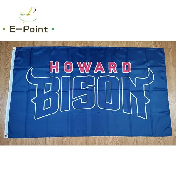 NCAA Howard Bison Flag 3*5ft (90cm*150cm) Polyester flag