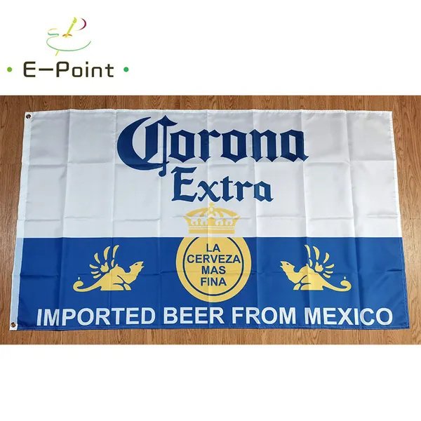 Corona Extra Beer Flag 3*5ft (90cm*150cm) Polyester flags