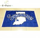 NCAA Indiana State Sycamores polyester Flag 3ft*5ft (150cm*90cm) Flag Banner