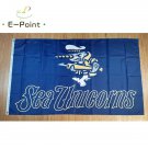 MiLB Norwich Sea Unicorns Flag 3x5ft 90cmx150cm Polyester