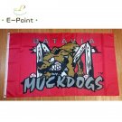 MiLB Batavia Muckdogs Flag 3*5ft (90cm*150cm) Polyester