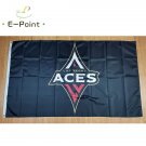 WNBA Las Vegas Aces Flag 3*5ft (90cm*150cm) Polyester