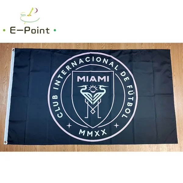 Inter Miami CF 3*5ft (90cm*150cm) Polyester flags