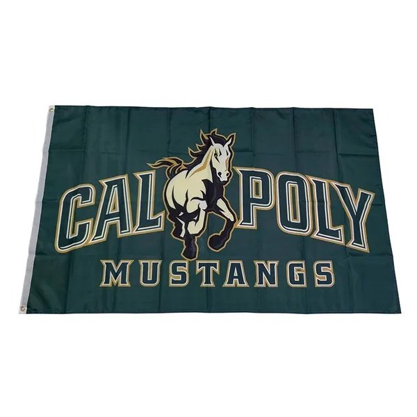 NCAA Cal Poly Mustangs Flag 3*5ft (90cm*150cm) Polyester flag