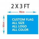 Custom made flag 60*90cm (2ft*3ft) Size Polyester flag banner Custom made flag 60*90cm (2ft*3ft) Size Polyester flag banner