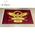 Flag of SPQR 3*5ft (90cm*150cm) Polyester flag