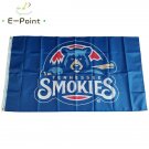 MiLB Tennessee Smokies Flag 3*5ft (90cm*150cm) Polyester