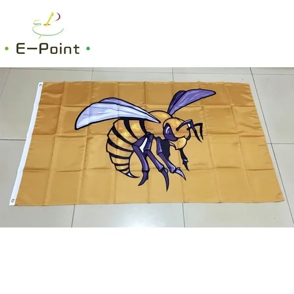 NCAA Alabama State Hornets Flag 3*5ft (90cm*150cm) Polyester flag
