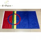 Finland Sami Flag 3*5ft (90cm*150cm) Polyester flag
