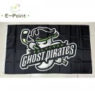 ECHL Savannah Ghost Pirates Flag 3*5ft (90cm*150cm) Polyester