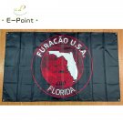 Custom made FURACAO USA Florida flag 90*150cm (3ft*5ft) Size Polyester flag banner