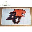 CFL BC Lions Flag 3*5ft (90cm*150cm) Polyester