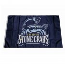 MiLB Charlotte Stone Crabs Flag 3*5ft (90cm*150cm) Polyester