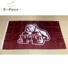 NCAA Mississippi State Bulldogs Flag 3*5ft (90cm*150cm) Polyester flag NCAA Mississippi State Bulldogs Flag 3*5ft (90cm*150cm) Polyester flag