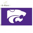 NCAA Kansas State Wildcats Flag 3*5ft (90cm*150cm) Polyester flag