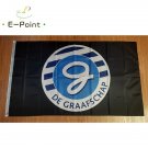Netherlands De Graafschap Flag Black 3*5ft (90cm*150cm) Polyester flag