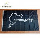 Germany Nurburgring Circuit Flag 3*5ft (90cm*150cm) Polyester flags Banner