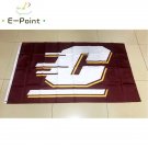NCAA Central Michigan Chippewas polyester Flag 3ft*5ft (150cm*90cm) Flag Banner