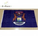 USA Michigan State flag polyester Flag 3ft*5ft (150cm*90cm) Flag Banner USA Michigan State flag polyester Flag 3ft*5ft (150cm*90cm) Flag Banner