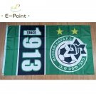 Israel Maccabi Haifa FC Since 1913 3*5ft (90cm*150cm) Polyester flags