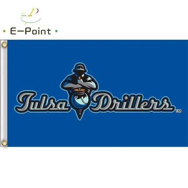 MiLB Tulsa Drillers Flag 3*5ft (90cm*150cm) Polyester
