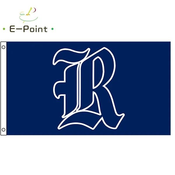 NCAA Rice Owls Flag 3*5ft (90cm*150cm) Polyester flag