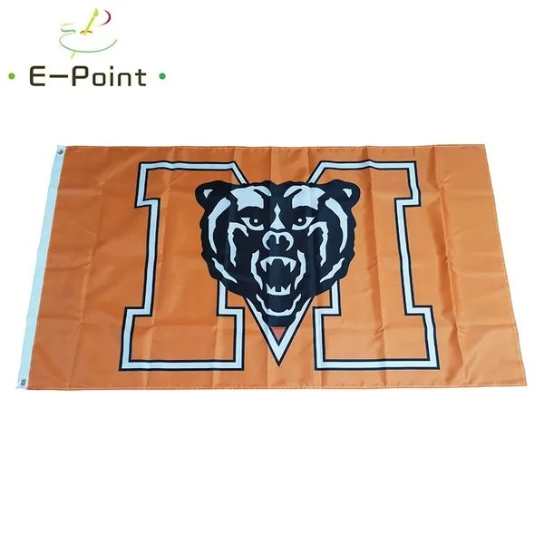 NCAA Mercer Bears Flag 3*5ft (90cm*150cm) Polyester flags Banner