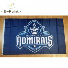 AHL Milwaukee Admirals Team Flag 3x5ft 90cmx150cm Polyester