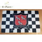 Ireland Dundalk FC Flag checkered 3*5ft (90cm*150cm) Polyester flags Banner