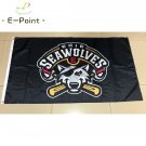 MiLB Erie SeaWolves Flag 3*5ft (90cm*150cm) Polyester