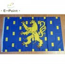 Flag of Franche-Comt? France 3*5ft (90cm*150cm) Polyester flag Festive