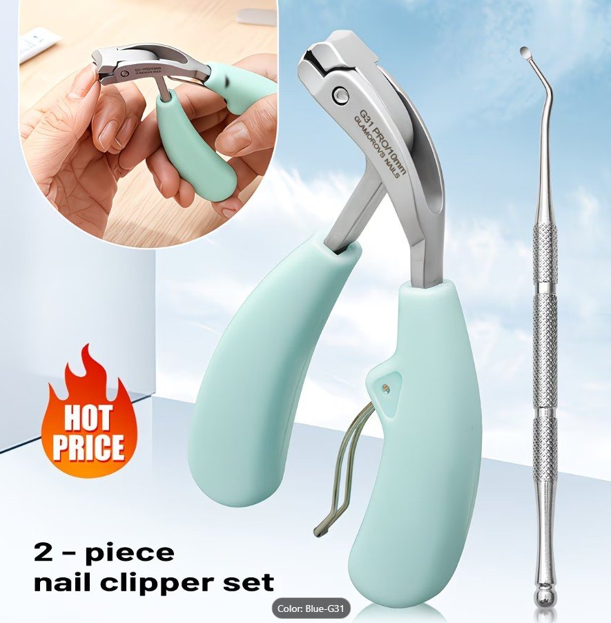 2pcs Nail Clipper Set