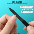 2pcs Black Large Nail Clipper and Nail File Set 2pcs Black Large Nail Clipper and Nail File Set