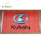 Japan Kubota Tractor Flag 3*5ft (90cm*150cm) Polyester flags