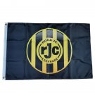 Flag of Netherlands Football Club Roda JC Kerkrade Black 3*5ft (90cm*150cm) Polyester flags