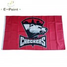 AHL Charlotte Checkers Flag 3*5ft (90cm*150cm) Polyester flag