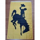 NCAA Wyoming Cowboys and Cowgirls Flag 3*5ft (90cm*150cm) Polyester flag