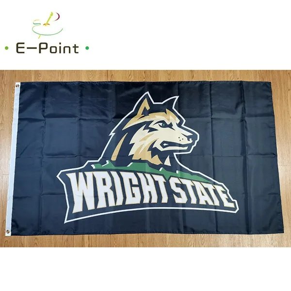 NCAA Wright State Raiders Flag 3*5ft (90cm*150cm) Polyester flags Banner