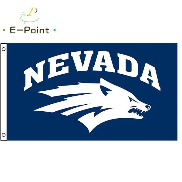 NCAA Nevada Wolf Pack Flag 3*5ft (90cm*150cm) Polyester flag