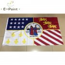 Flag of Detroit City Michigan 3*5ft (90cm*150cm) Polyester flag