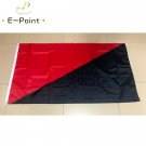 Anarchist Flag 3*5ft (90cm*150cm) Polyester flag