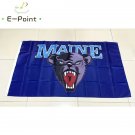 NCAA Maine Black Bears polyester Flag 3ft*5ft (150cm*90cm) Flag Banner