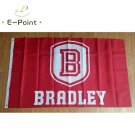 NCAA Bradley Braves Team polyester Flag 3ft*5ft (150cm*90cm) Flag Banner
