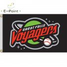 MiLB Great Falls Voyagers Flag 3*5ft (90cm*150cm) Polyester