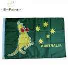 Boxing Kangaroo Flag Australia Day 3*5ft (90cm*150cm) Polyester flag